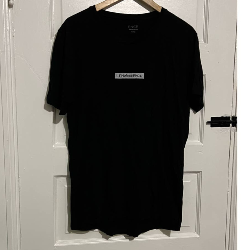 5/ $25 ENCE 'it makes ence' black tshirt L